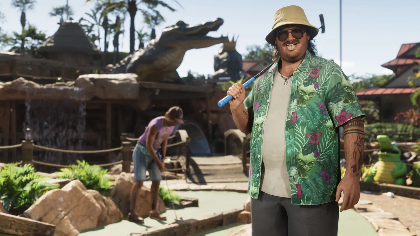 Cal Hampton: imagen promocional de GTA VI, Rockstar Games